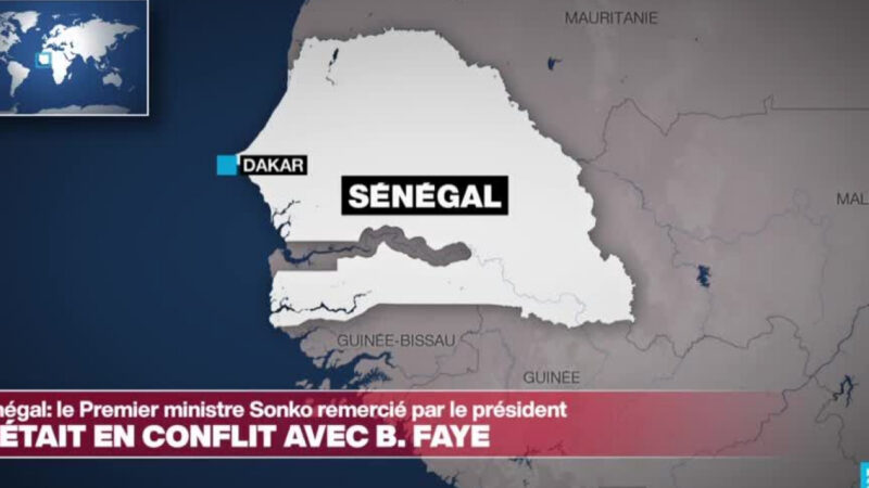 Senegal’s president dismisses prime minister Ousmane Sonko