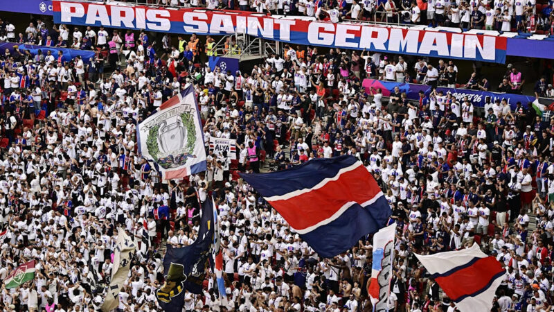 Gunners strike first in champions league final against psg