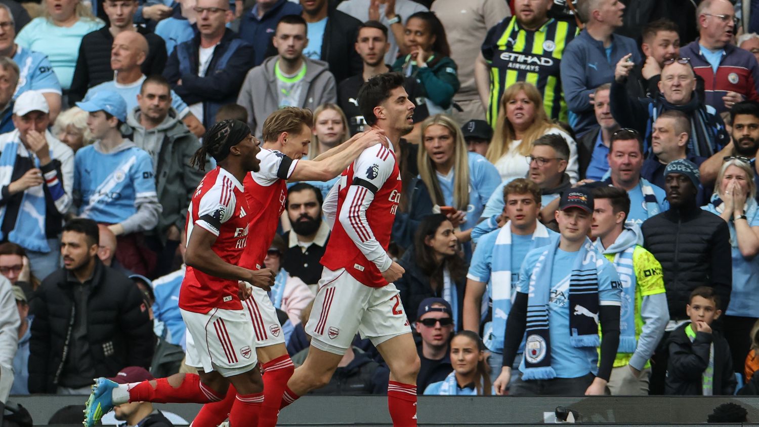 Arsenal claims historic english premier league title after man city stumble