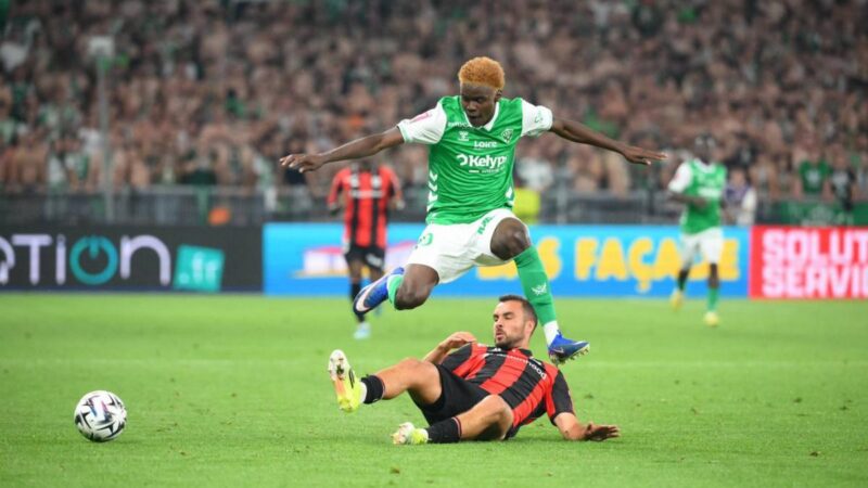 Saint-etienne nice match record low xg in french football