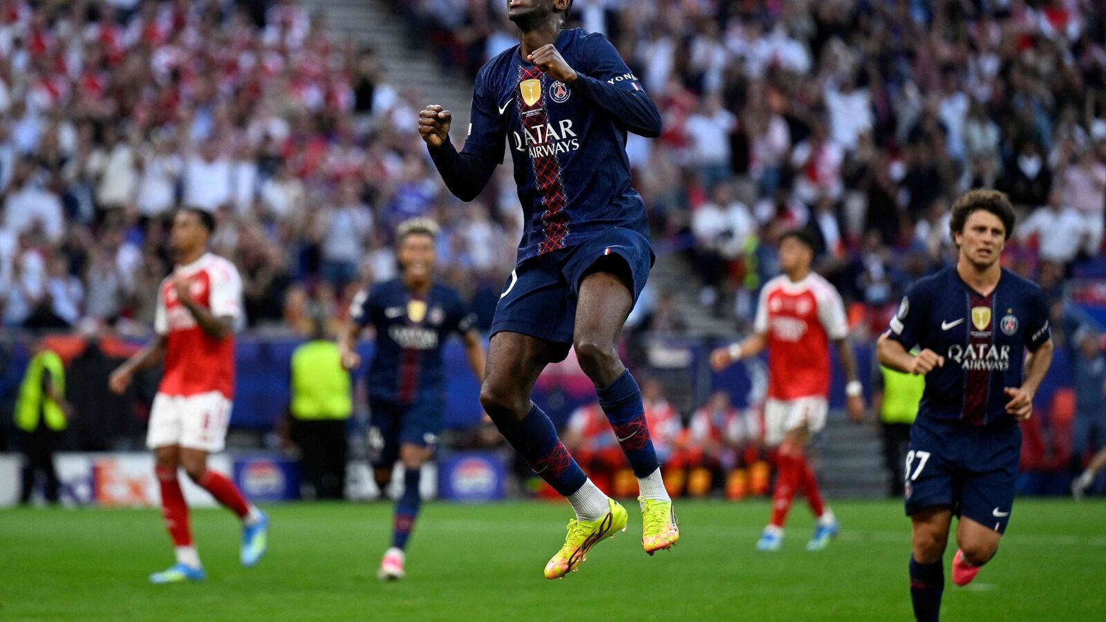 Psg arsenal draw: dembele’s dramatic penalty equalizer sparks late comeback