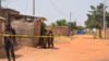 Déploiement sécuritaire à kilwin, après une opéation pour mettre la main sur un réseau de recruteur de terroristes à Ouagadougou, Burkina Faso, le 23 octobre 2016. (VOA/Zoumana Wonogo)
