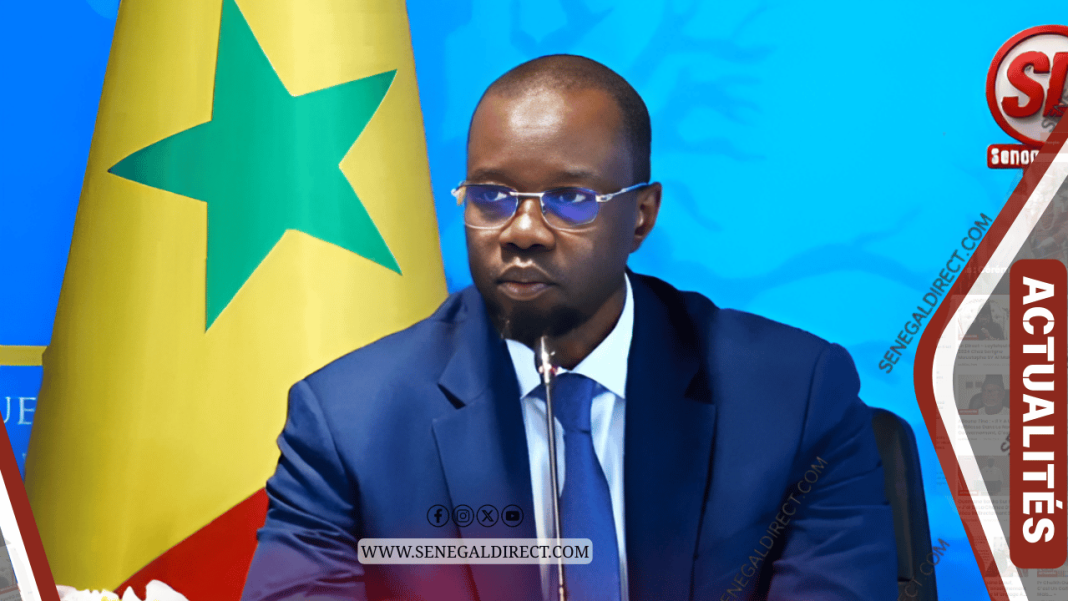 Prime Minister Ousmane Sonko addressing delays in Senegal’s judicial proceedings