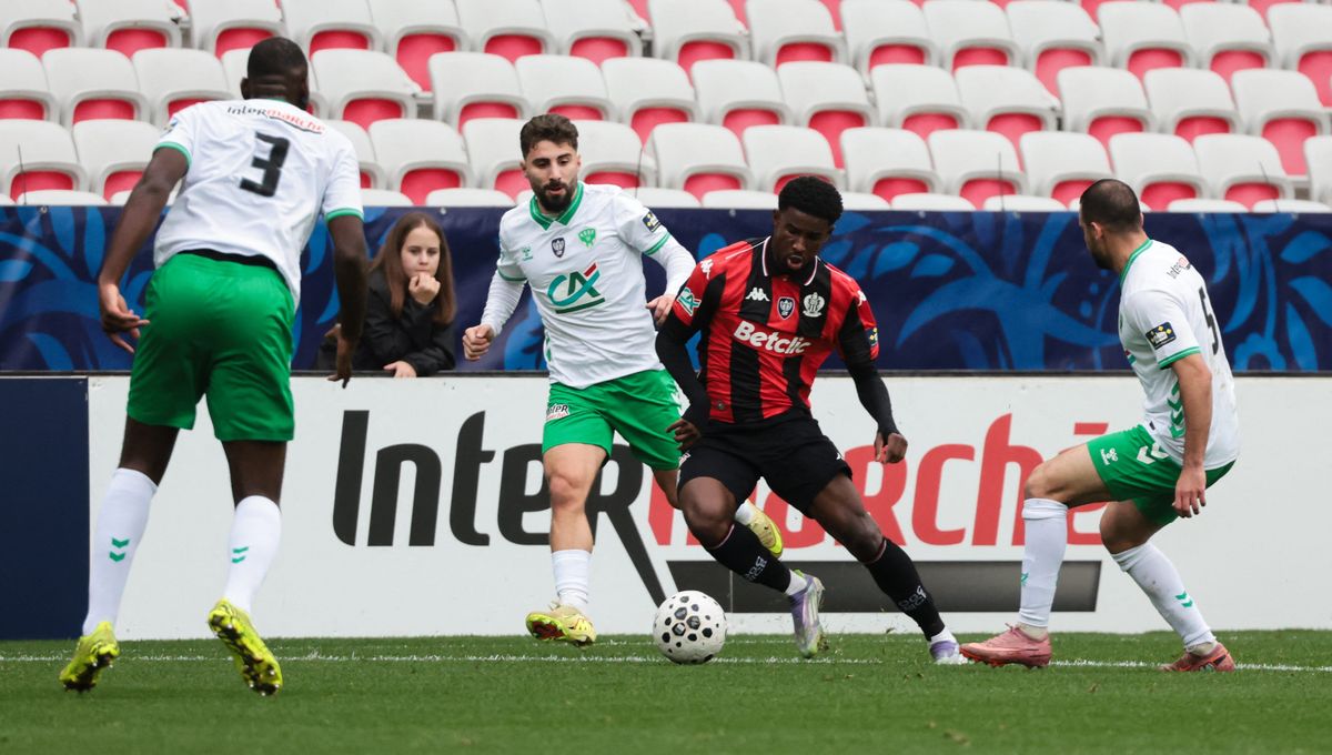 OGC Nice striker Mohamed-Ali Cho
