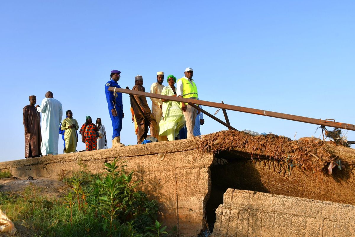 Urgent repairs underway at Hilton's flood outlet in N'Djamena