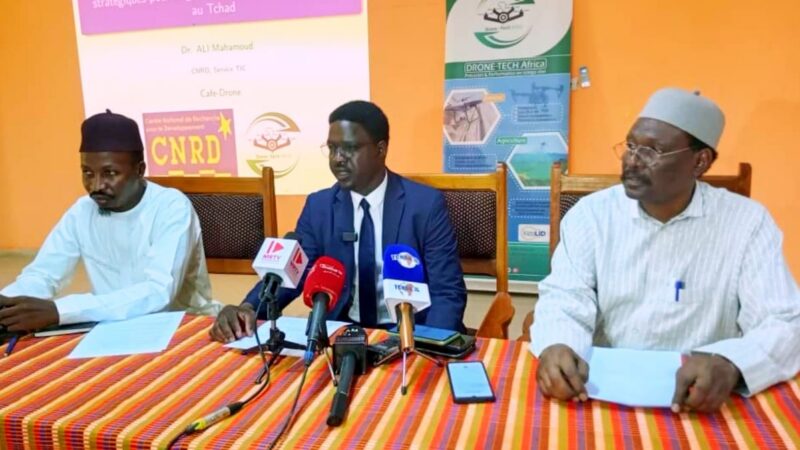 Tchad pioneers drone technology for agriculture and conservation