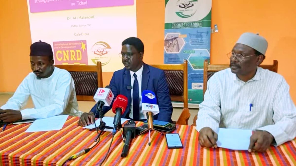 Tchad pioneers drone technology for agriculture and conservation