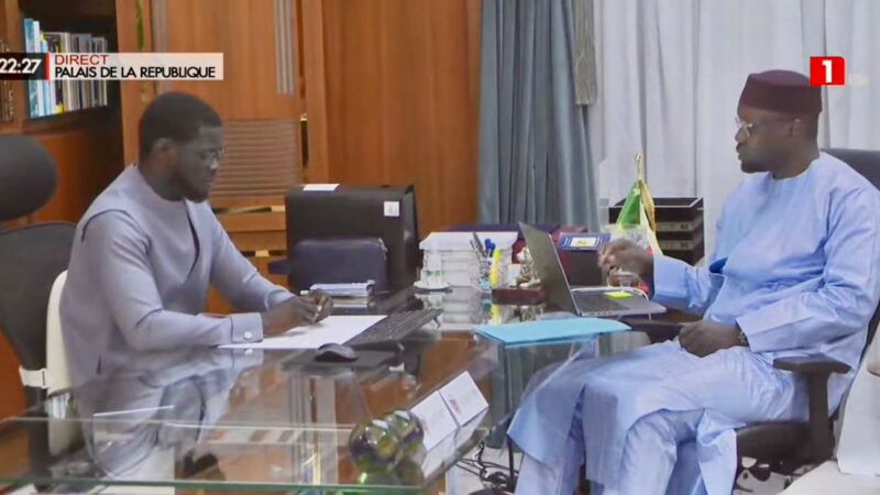 Diomaye Faye’s unexpected request to Sonko amidst political tensions in Senegal