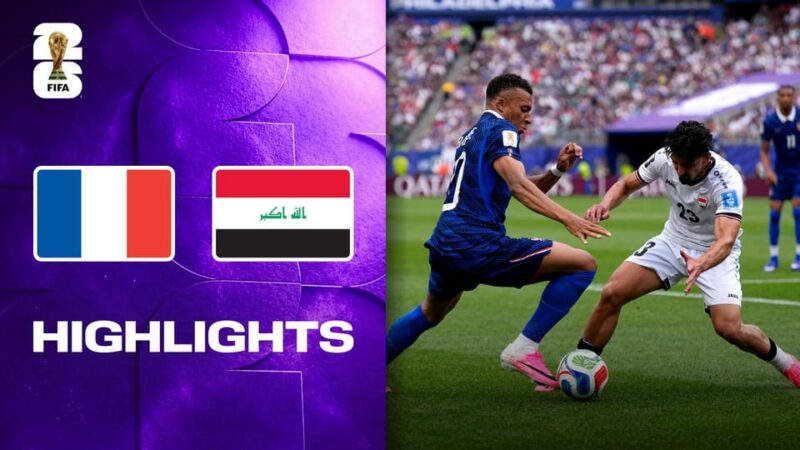 France – Irak (3-0): la France s’impose après une interruption de plus de 2h