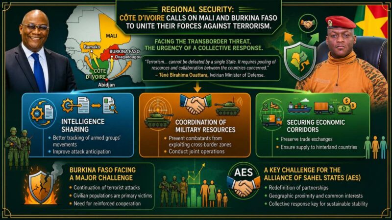 Côte d’Ivoire extends vital cooperation offer to Mali and Burkina Faso amid terror threat