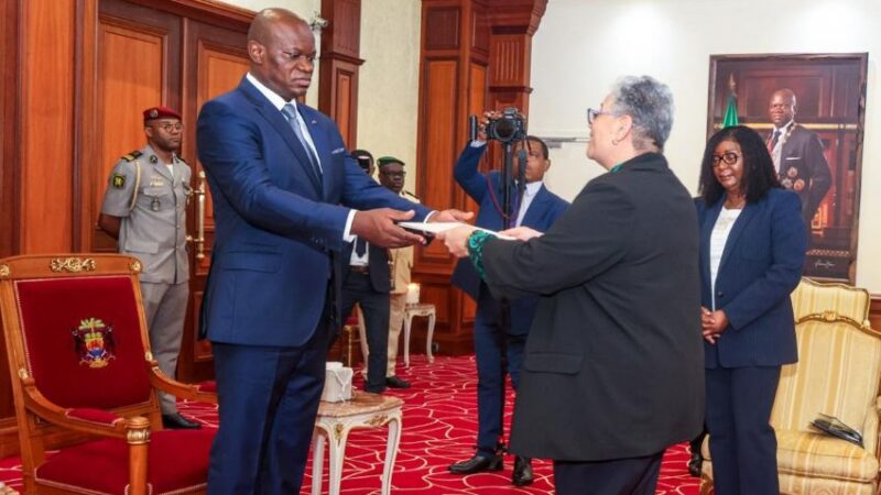 Gabon receives five new ambassadors in strategic diplomatic move