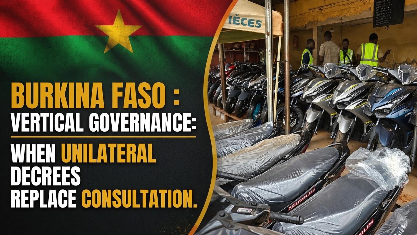 Burkina Faso’s two-wheeler trade squeezed by tightening regulations