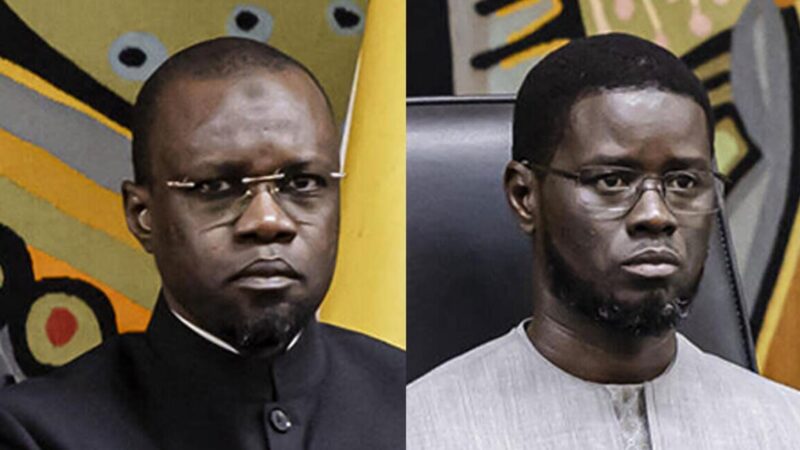 Political tensions flare as Sonko challenges Faye’s leadership in Senegal