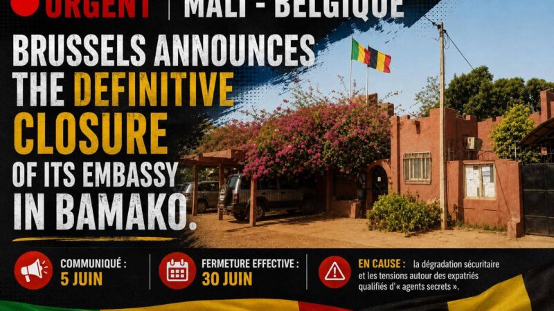 Belgium permanently closes its embassy in Mali amid growing tensions