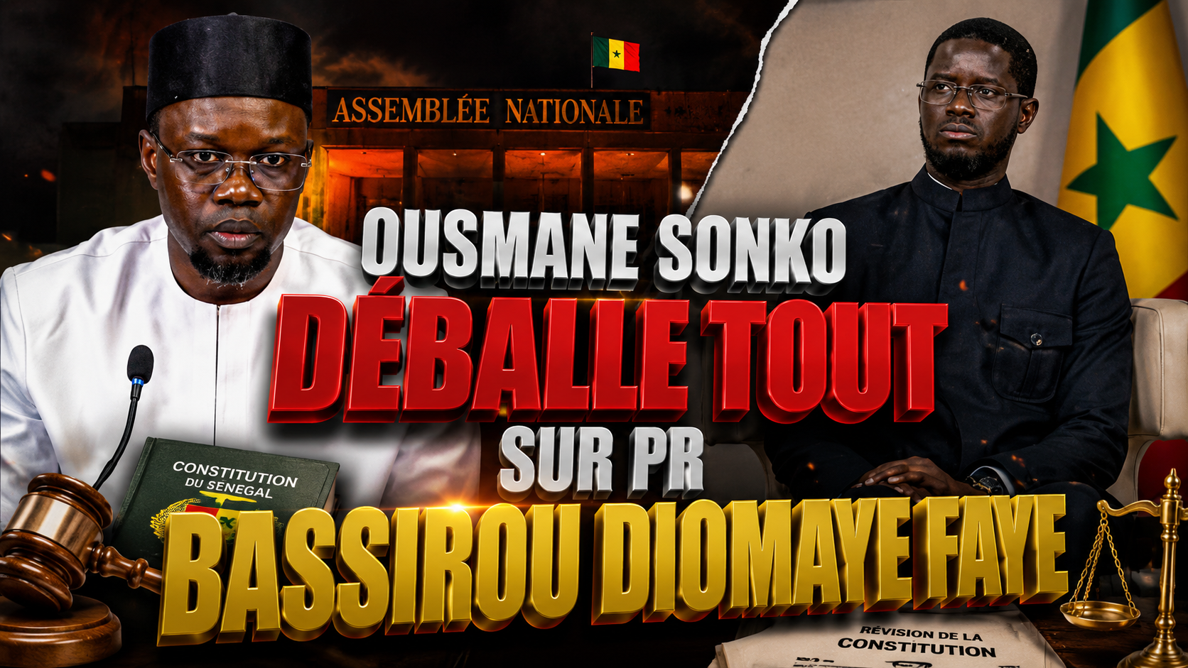 Ousmane sonko challenges president faye over Senegal’s constitutional revision