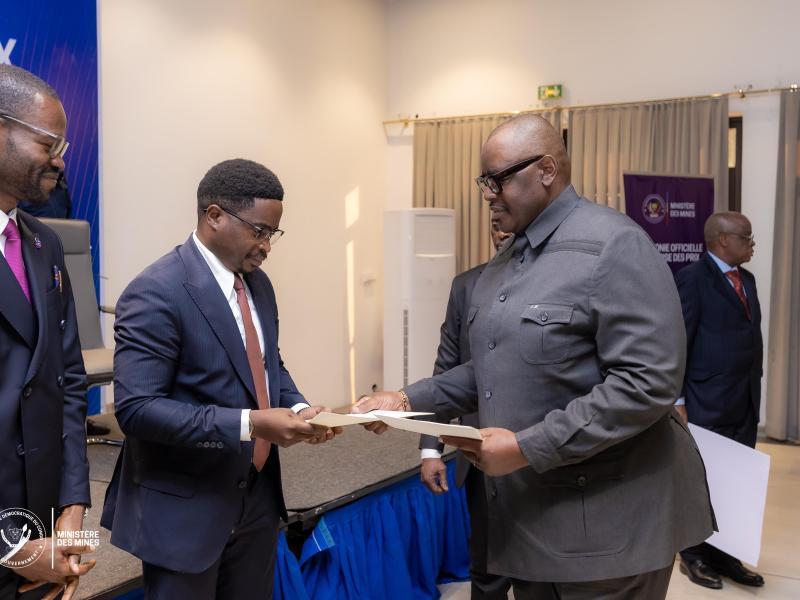Congo mining awards: top civil servants honored for innovative mineral sector solutions