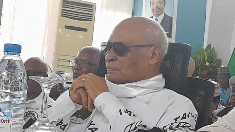 Cameroon justice minister attends funeral ceremony for supreme court head Alexis Dipanda Mouelle