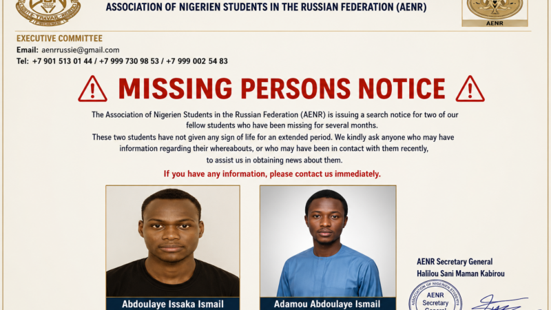Second Nigerien student confirmed dead in Ukraine war, association says