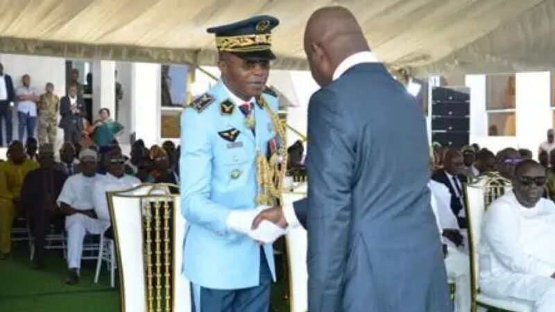 General Bertin Bada officially retires after 43 years of service in Bénin