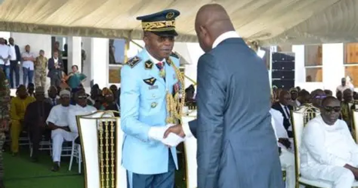 General Bertin Bada officially retires after 43 years of service in Bénin