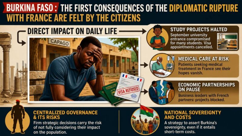 Burkinabè citizens face severe disruptions as diplomatic ties with France deteriorate