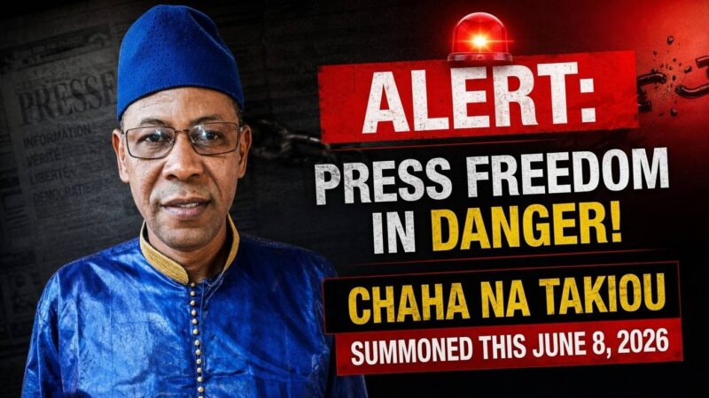 Mali: journalist Chahana Takiou summoned by cybercrime court amid press freedom crisis