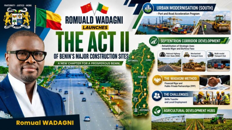 Benin’s infrastructure renaissance: president Wadagni’s strategic partnership with China