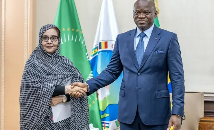 Mauritania seeks Gabon’s support for oif leadership bid