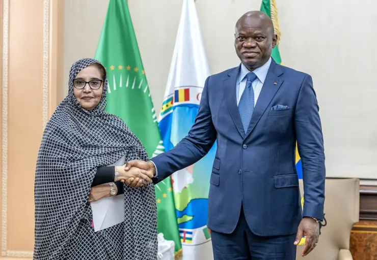 Mauritania seeks Gabon’s support for oif leadership bid