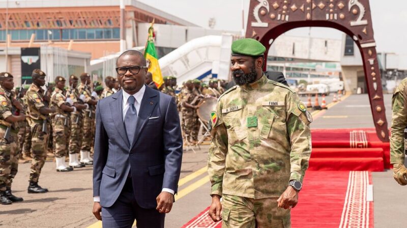 Bénin’s president romuald wadagni visits Mali to strengthen Sahel alliance ties