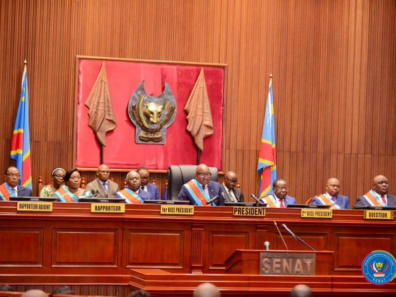 RDC : le Sénat entame l’examen en seconde lecture de la proposition de loi sur l’organisation du référendum