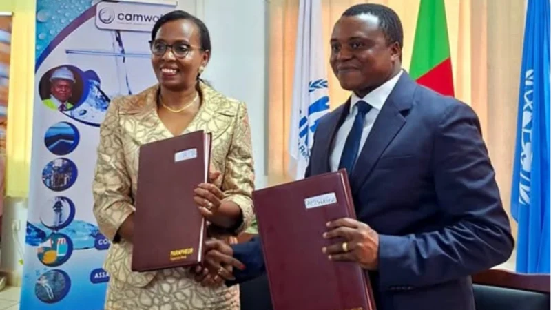 Camwater and UNHCR partner for sustainable water access in Minawao camp