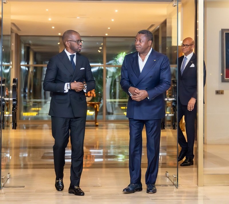 Togo’s leader meets Ecobank chairman to discuss growth and financial integration