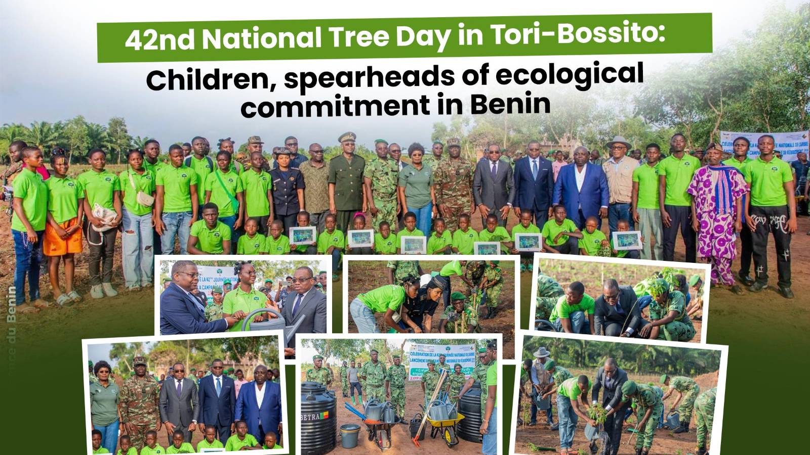 Benin marks 42nd national tree day with youth at the forefront of reforestation