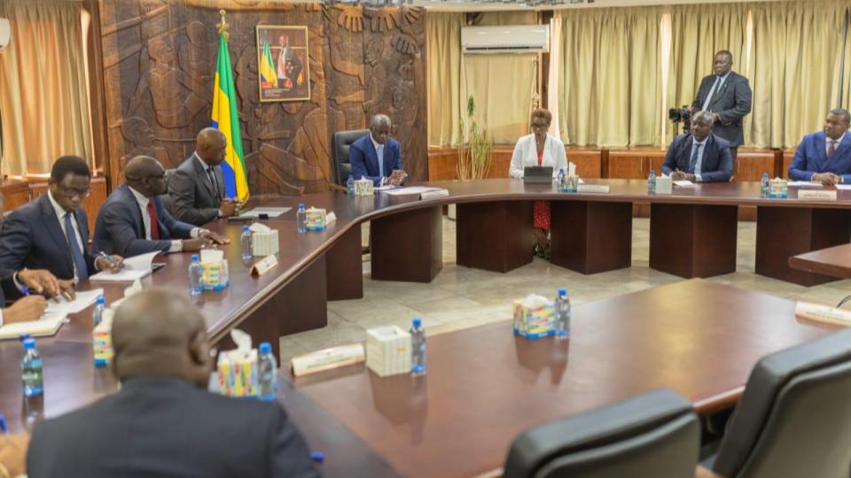 Gabon government reviews progress of African Development Bank projects
