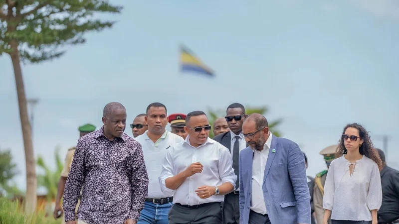Madagascar’s president explores Gabon’s development model