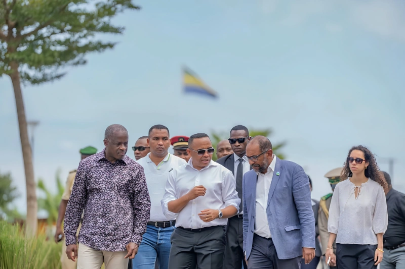 Madagascar’s president explores Gabon’s development model