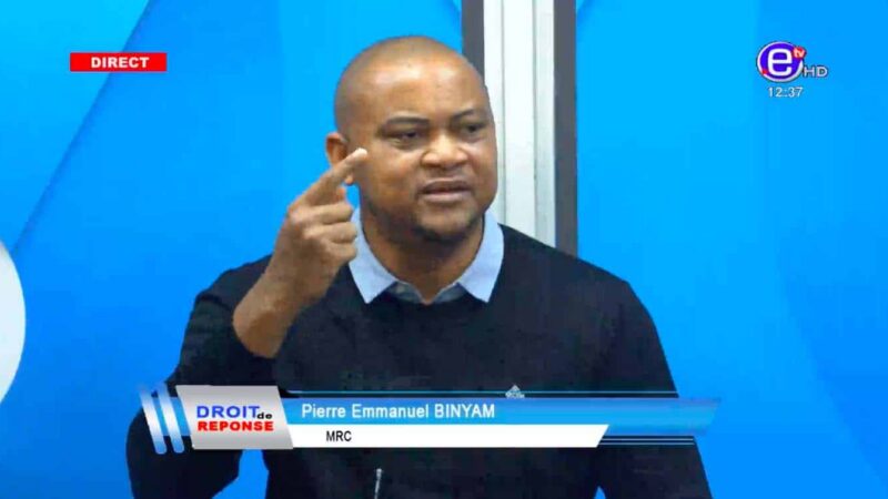 Pierre Emmanuel Binyam: kamto’s resignation was a mission, not a departure