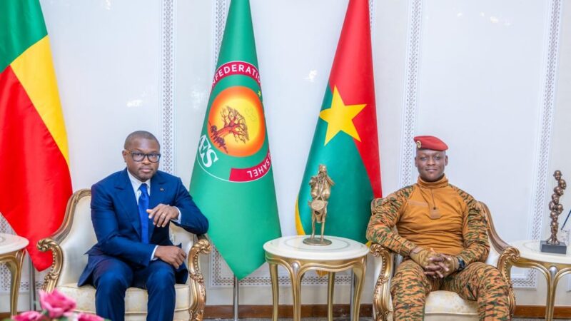 Bénin and Burkina Faso leaders meet to revive historic ties and economic ties