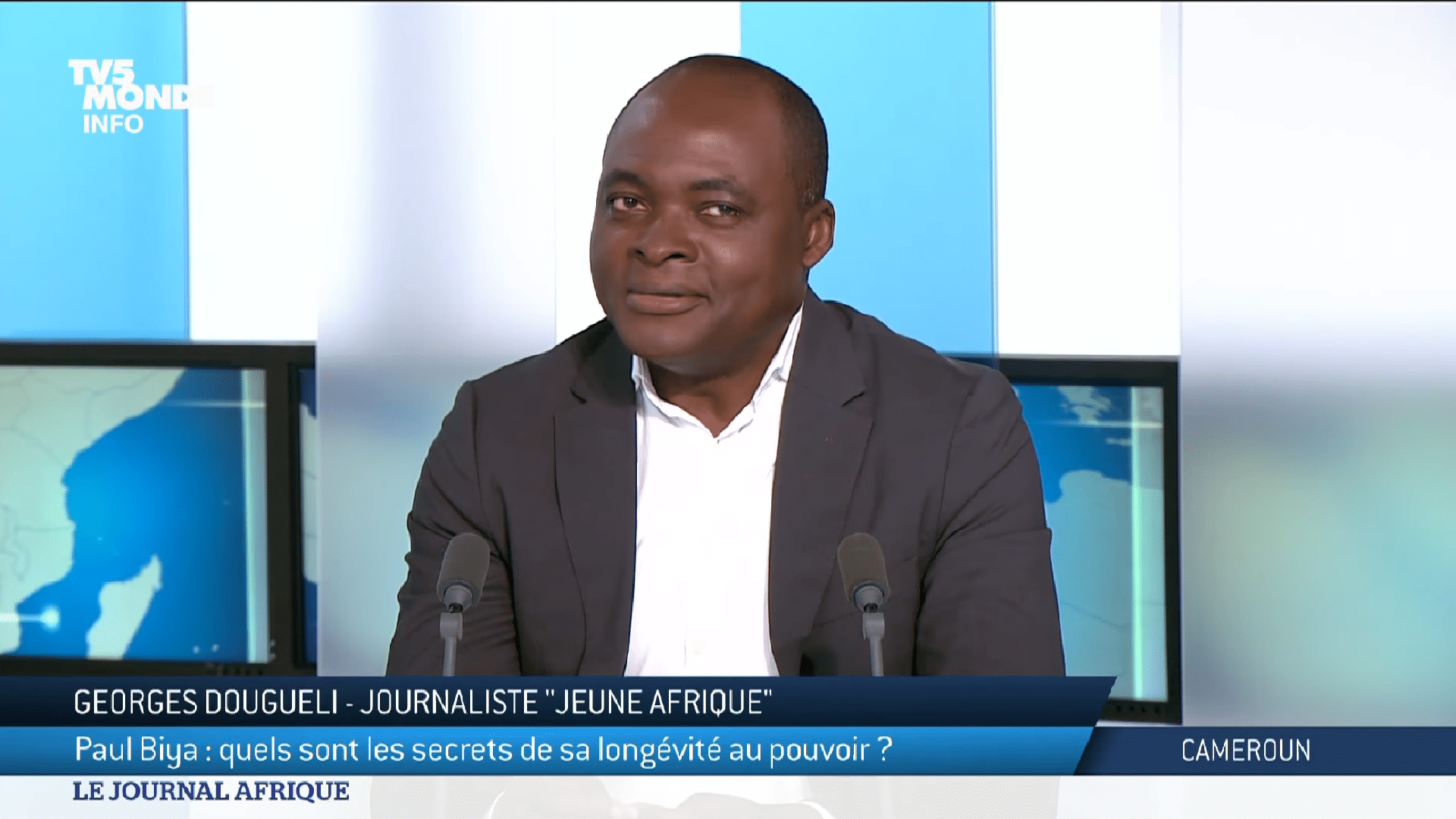 Georges Dougueli fires back at Owona Nguini over President Biya death speculation