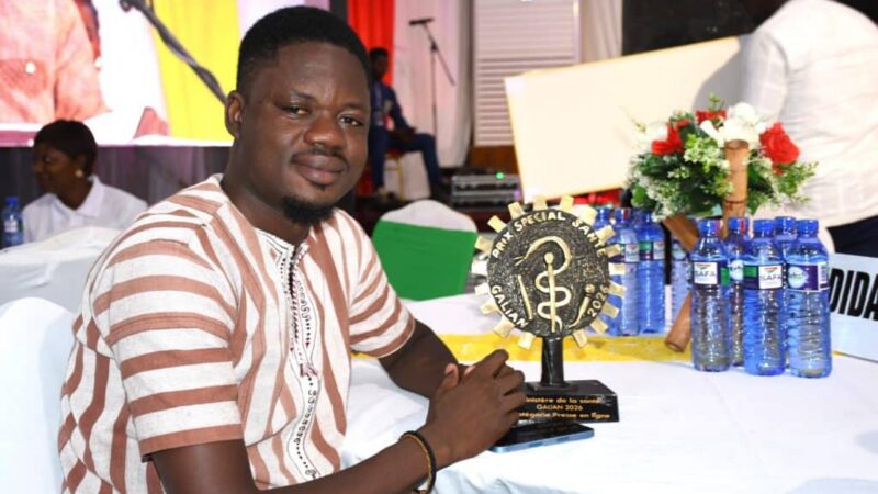 Sié Frédéric Kambou recognized for health reporting excellence at Burkina Faso’s Galian awards