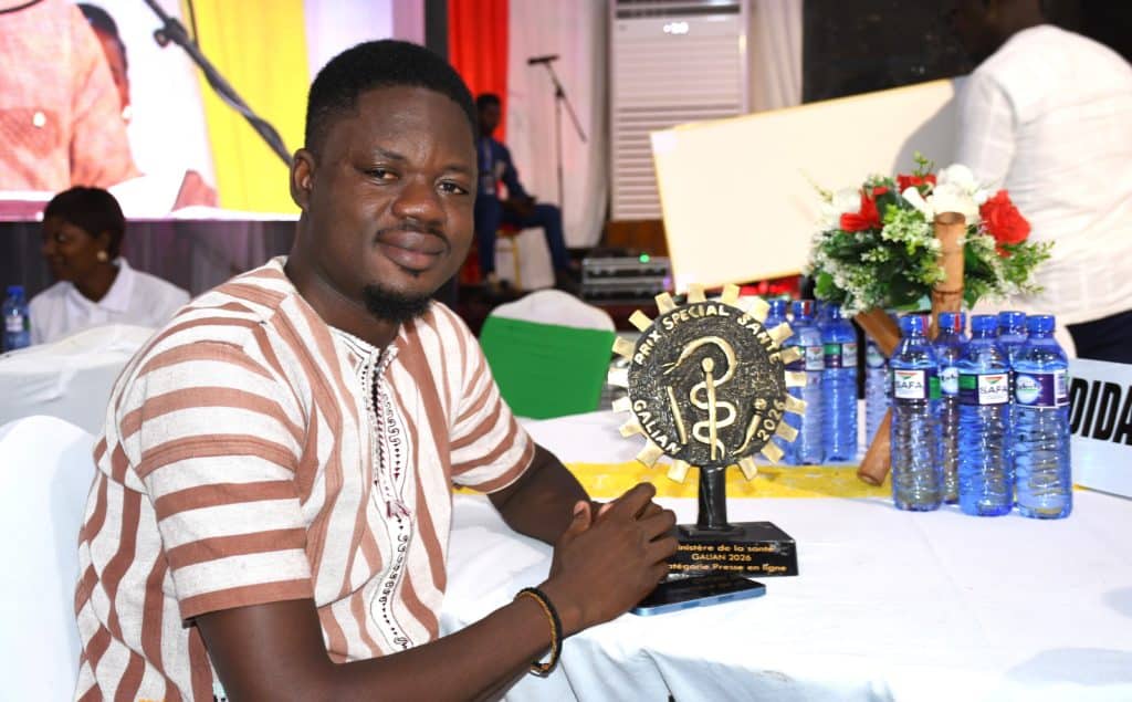 Sié Frédéric Kambou recognized for health reporting excellence at Burkina Faso’s Galian awards