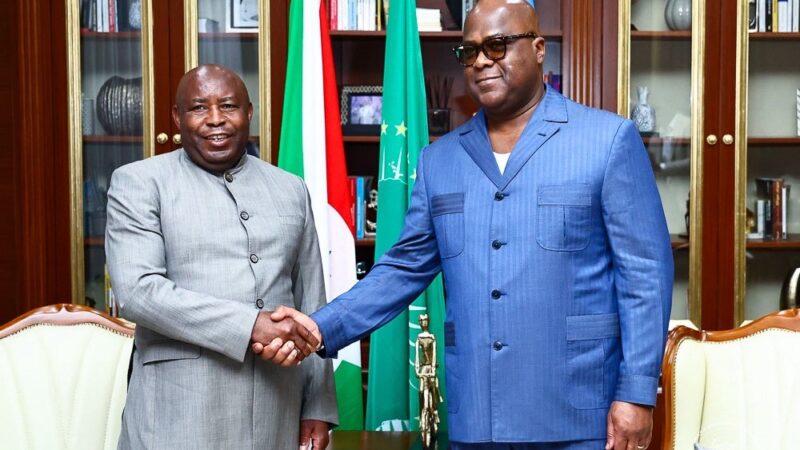 Kinshasa hosts Burundi president for crucial security and cooperation talks