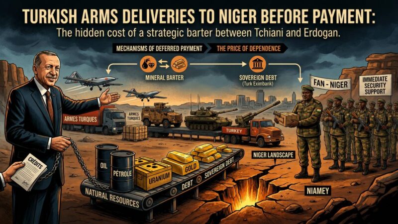 Turkish arms to Niger before payment reveals strategic barter costs