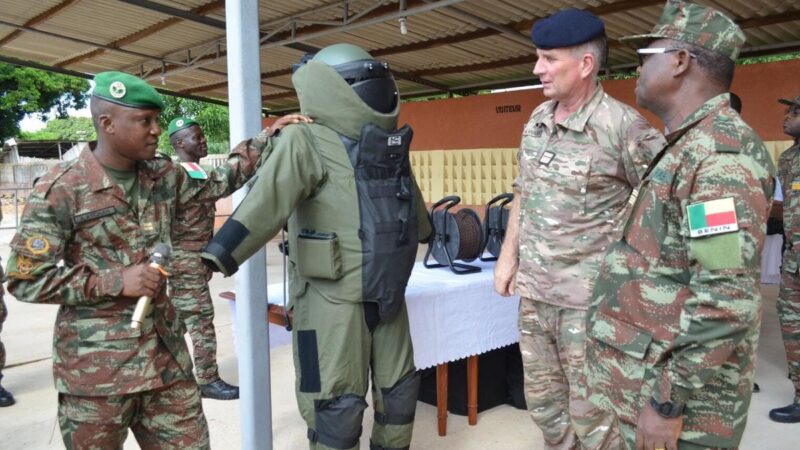 Benin strengthens counter-IED capabilities with french military aid