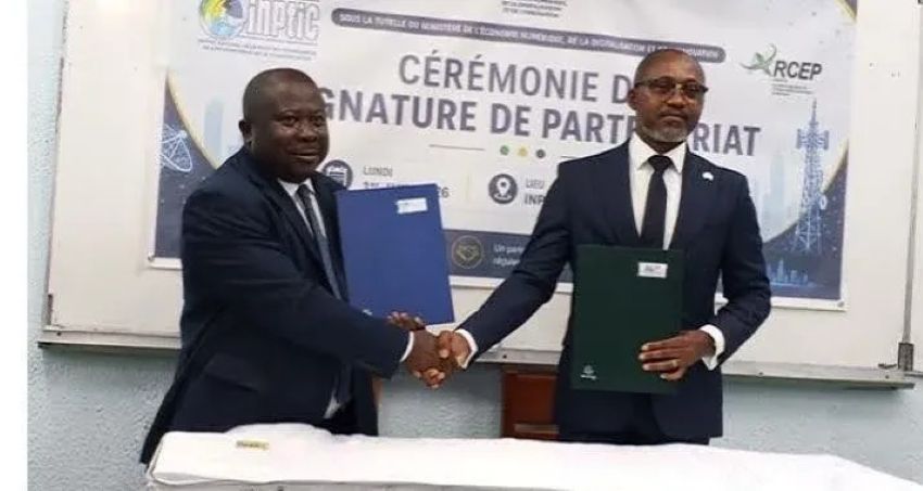 Signing of convention between INPTIC and ARCEP