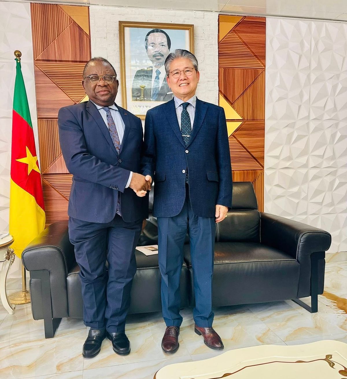 Cameroon eyes strategic partnership with South Korean industrialist
