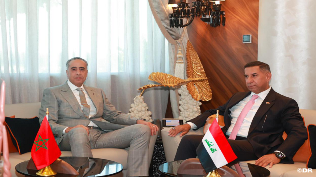 M. Hammouchi reçoit l’Ambassadeur de la République d’Irak à Rabat.