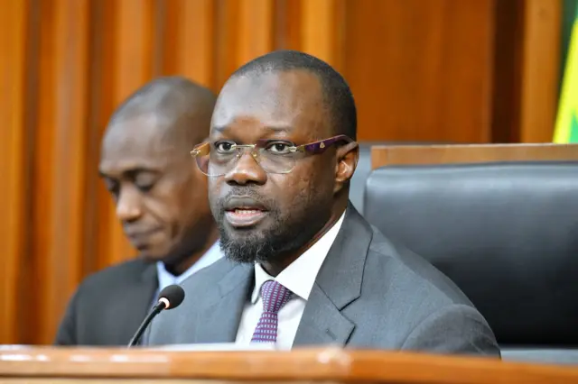 Ousmane Sonko, president of the senegalese national assembly
