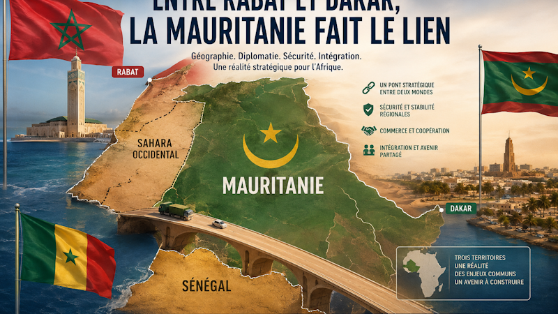 Geopolitical stakes of Morocco Mauritania Senegal relations